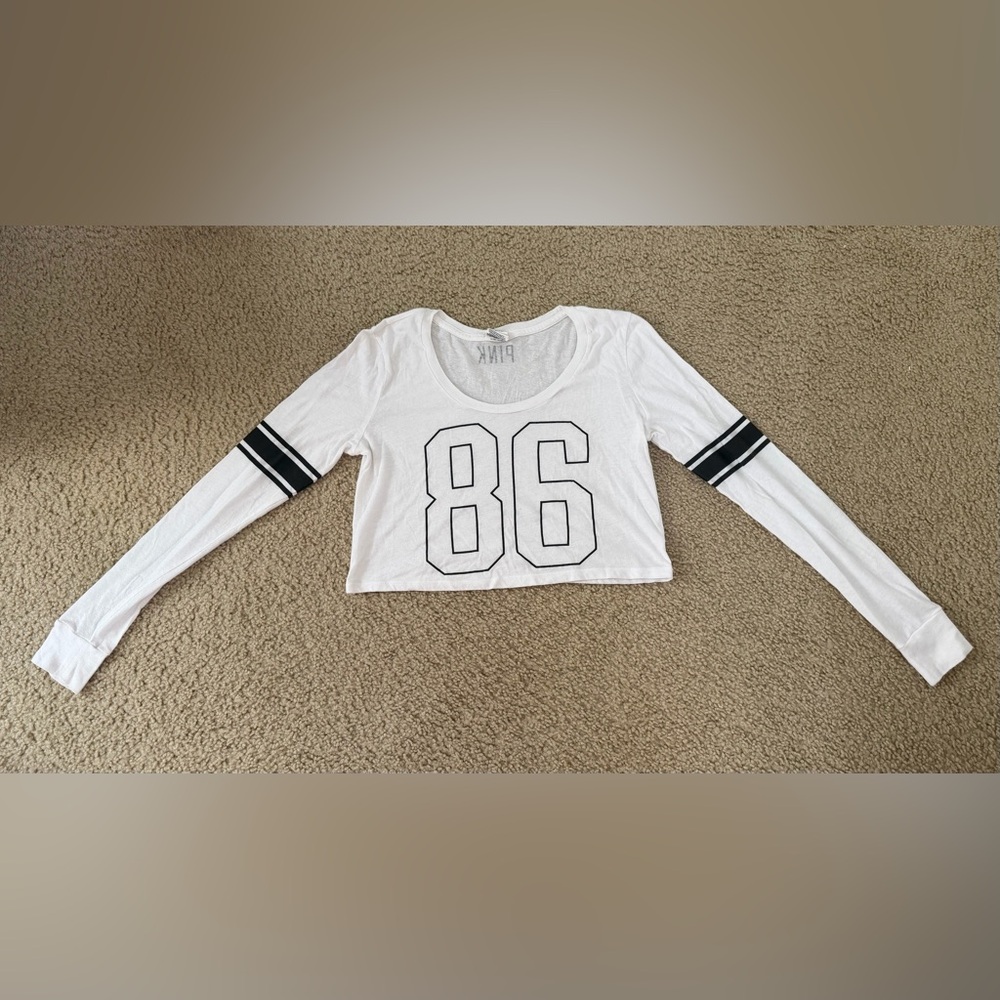 PINK Victoria's Secret Beige Textured Fabric